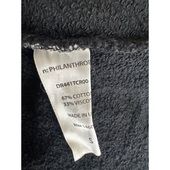 Philanthropy Chrome Dress Black Cold Shoulder Long Sleeve size small new $194 - Picture 6 of 6